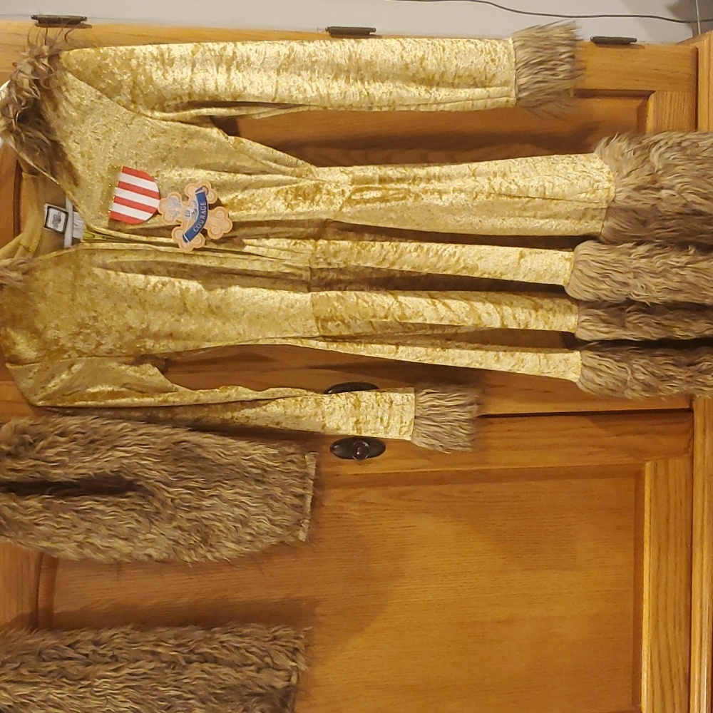Cowardly lion Halloween costume